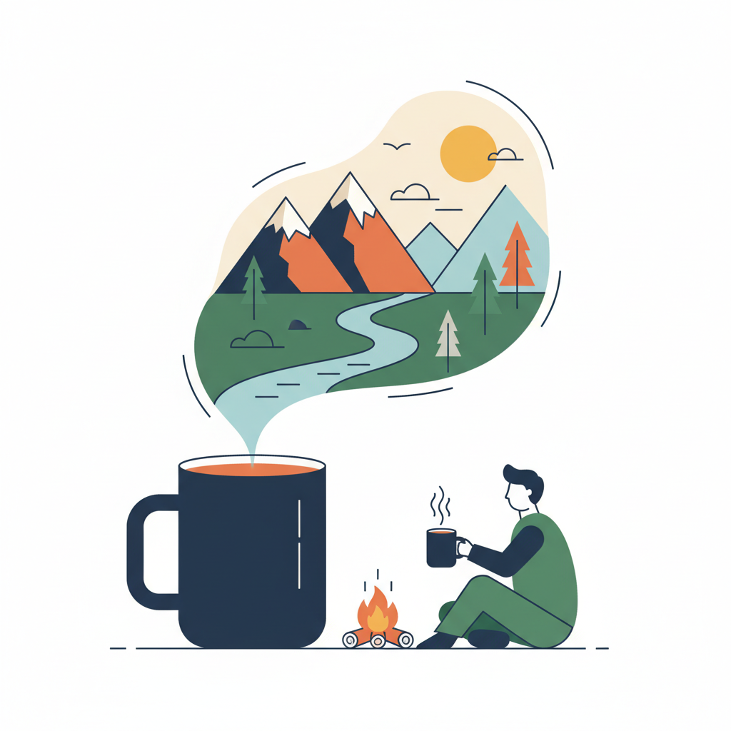 Illustration for Mastering Outdoor Coffee Brewing: Your Essential Guide to Nature's Best Brews