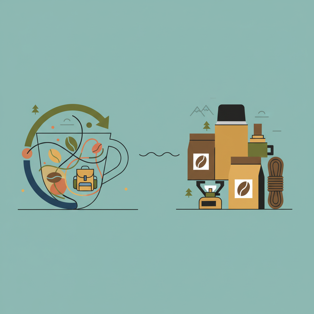 Illustration for Subscriptions vs. Bundles: Optimizing Your Outdoor Coffee & Gear Supply