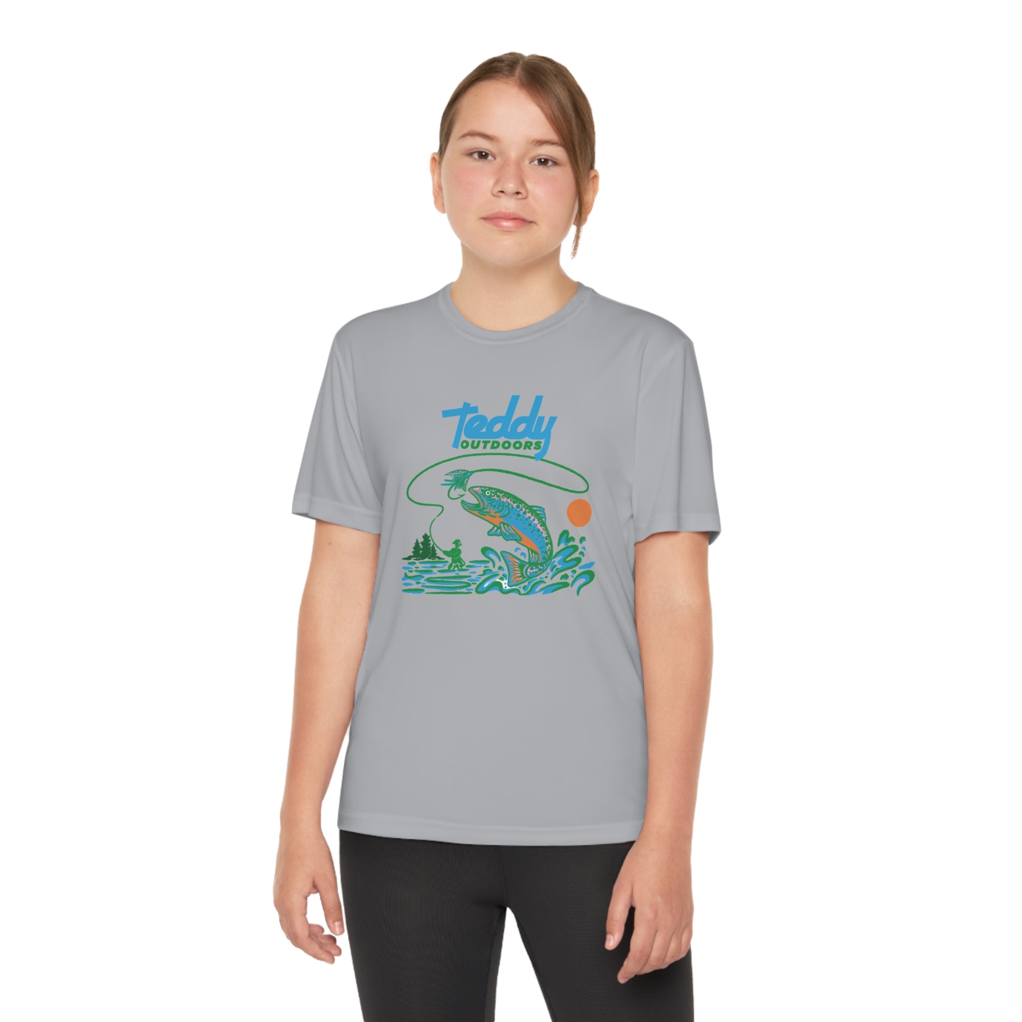 Teddy Up & At' Em Youth Tee