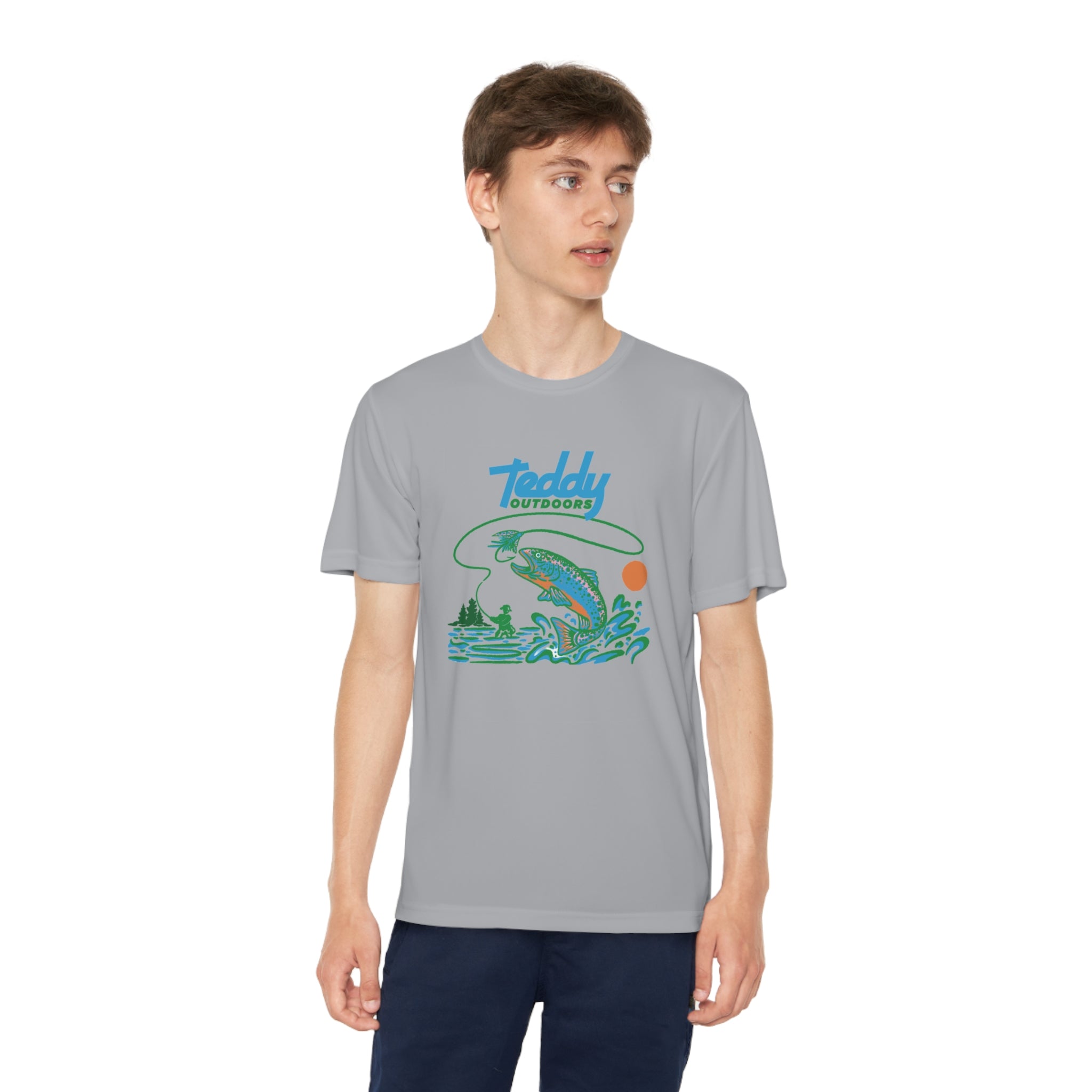 Teddy Up & At' Em Youth Tee